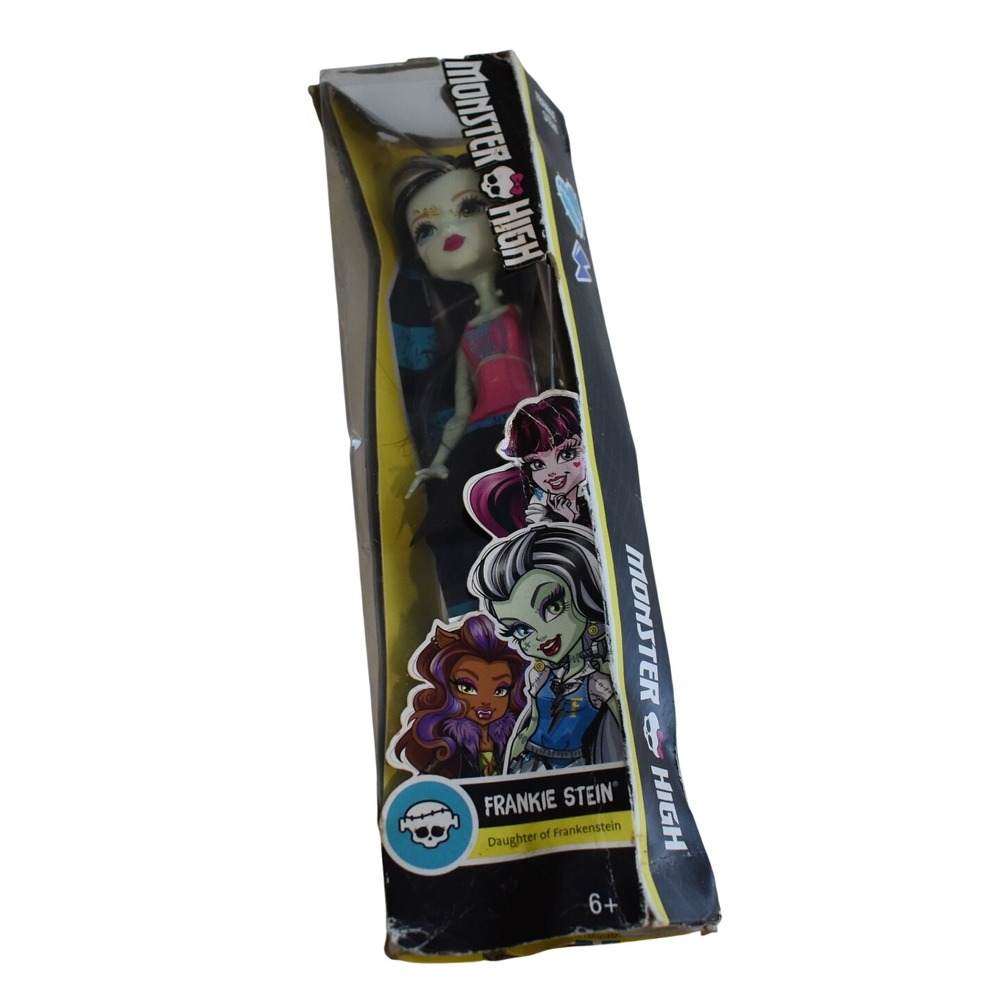 Monster High Frankie Stein Doll Kids 12in Green New Damaged Box How Do You Boo